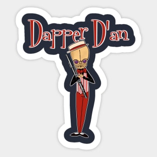 Dapper D'an Sticker